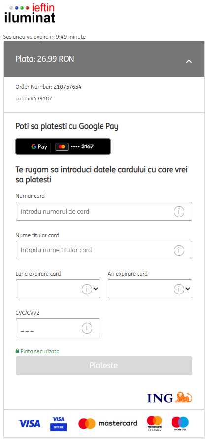 cum comand pas7