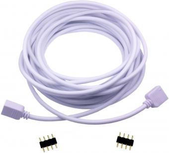 Cablu prelungire RGB cu conectori 5m 