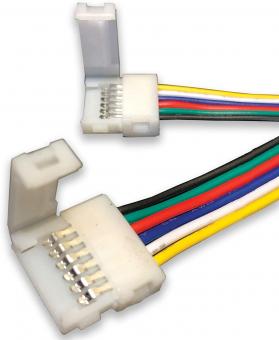 Conector 6 pini banda led RGBWW 