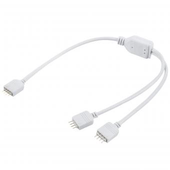 Conector RGB alimentare dubla