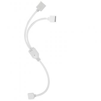 Conector RGBW alimentare dubla