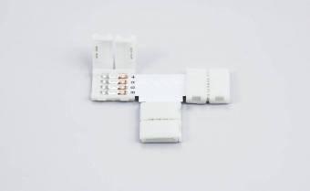 Conector banda led RGB in T 