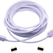 Cablu prelungire RGB cu conectori 5m