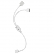 Conector RGBW alimentare dubla