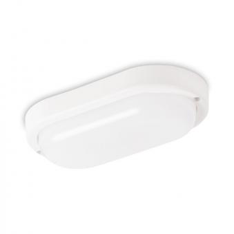 Aplica LED BAT ovala 12W IP54 plastic 900LM 