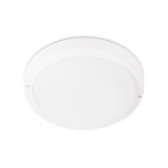 Aplica LED BAT rotunda 12W IP54 plastic 900LM 