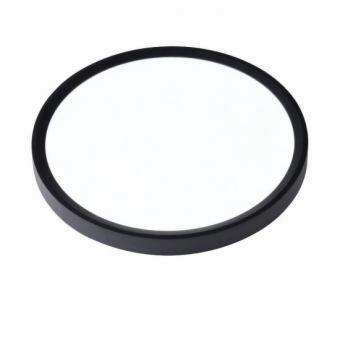 Aplica LED IP40 3 functii rama neagra 50cm 40W 