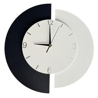 Aplica LED TEMPO Solaris cu ceas si panouri semicirculare 18W 