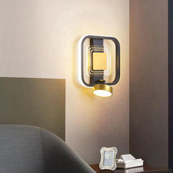 Aplica LED decorativa geometrica 28W 20cm 