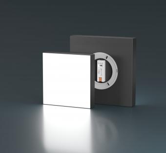 Aplica LED negru CCT 48W