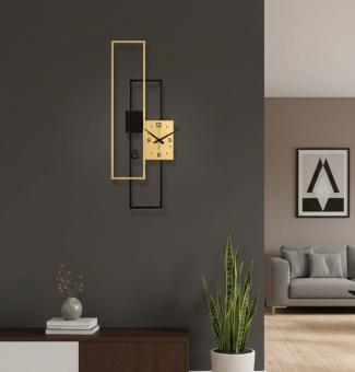 Ceas de perete Golden Frame LED 24W