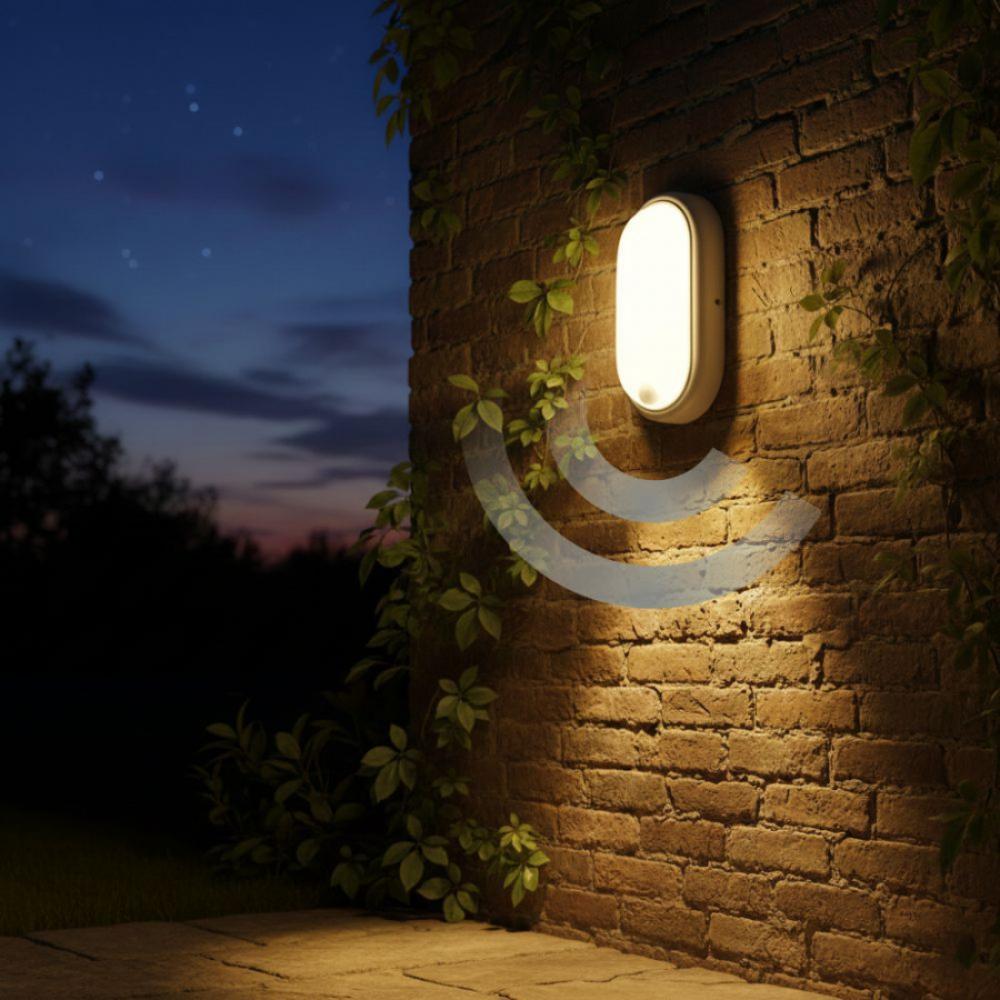 Aplica LED cu senzor exterior IP65