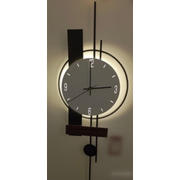 Aplica LED TEMPO Urban cu ceas si tije decorative 18W 30x50cm