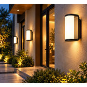Aplica LED exterior verticala 18W 3000K 20cm