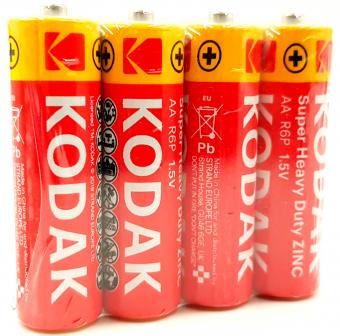 Set 4 Baterii KODAK Heavy-Duty R6 AA 4buc 