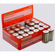 Baterie Toshiba Heavy-Duty R20 D 24Buc Cut