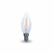 Bec LED lumanare 10W E14 COB filament 1100lm
