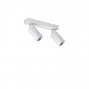 Spot LED 2 x Gu10 alb aplicat