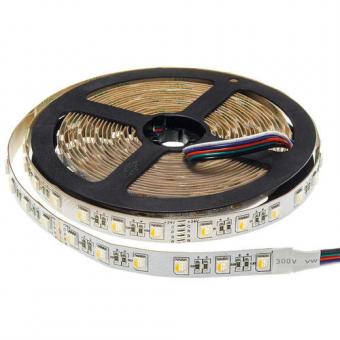 Banda LED 24V RGBWH 60 led-m lumina rece interior premium 16W