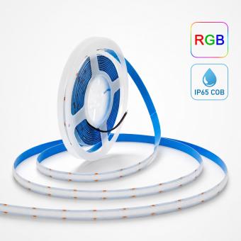 Banda LED COB RGB 12V 576 led-m exterior 14W IP65 
