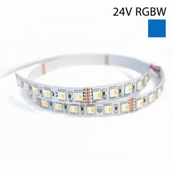 Banda LED RGBW 24V interior cu lumina rece 16W 