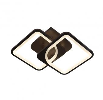 Lustra LED dimabila cu telecomanda 3 functii maro BF2025 52W