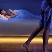 Kit banda led cu 2 senzori programabili iluminare pat BF2025