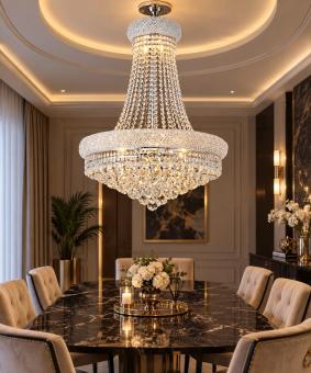 Candelabru Royal Elegance 40CM silver 