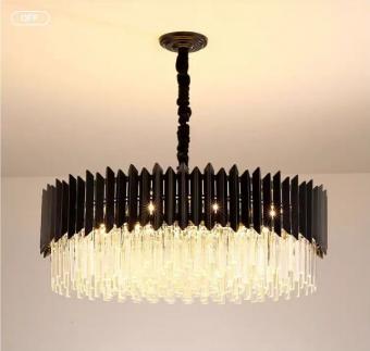 Candelabru de cristal Imperial Black 60CM 