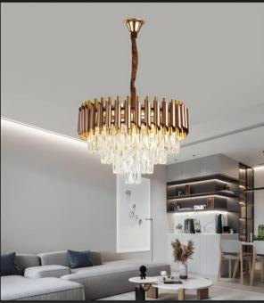 Candelabru de cristal Prestige maro 50CM