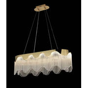 Candelabru LED ARIA Cascade auriu 113W 80cm