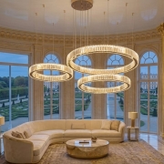 Candelabru LED Trio Luxury Ring