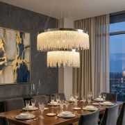 Candelabru de cristal Diamond Drops 80x50CM