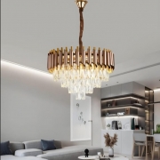 Candelabru de cristal Prestige maro 50CM