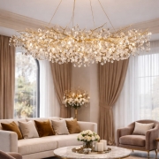 Candelabru de cristal Sparkling Cascade 120CM