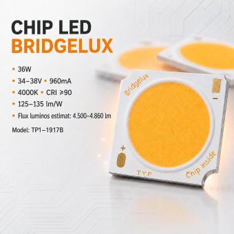 Chip LED COB Bridgelux 34-36V 36W 4000K 125-135lmW 