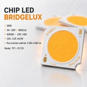 Chip LED COB Bridgelux 34-36V 36W 4000K 125-135lmW