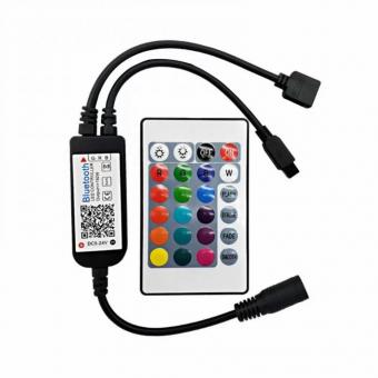 Controler RGB bluetooth cu telecomanda IR 192W