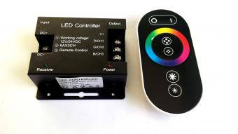 Controler RGB cu telecomanda RF 216W