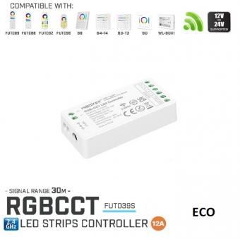 Controler multizona RGB CCT RF MiLight 12A ECO 