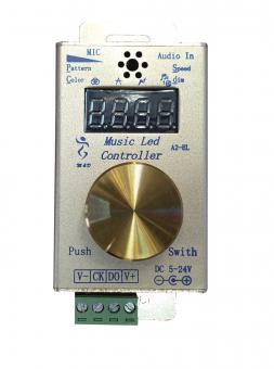 Controler muzical banda led digitala 