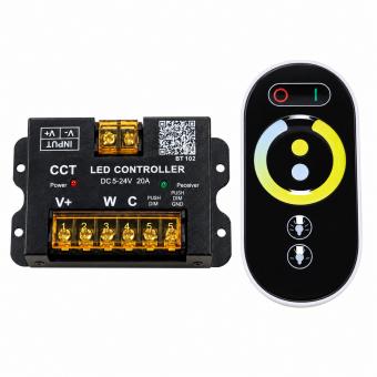Controler touch banda led CCT 5V-24V Bluetooth 