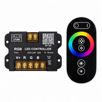 Controler touch banda led RGB 5V-24V Bluetooth 
