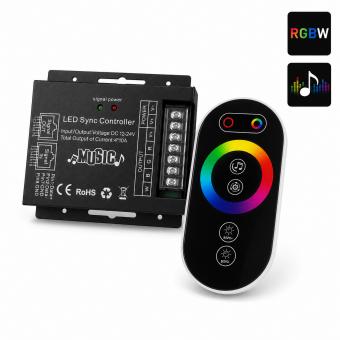 Controler touch banda led RGBW muzical 12V-24V 216W 