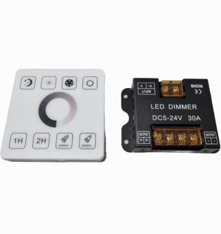 Dimmer cu telecomanda RF touch 30A 5V 24V 