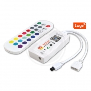 Controler RGB SMART WiFi cu telecomanda 5-24V IR TUYA 6A