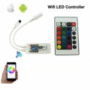 Controler RGB SMART WiFi cu telecomanda IR 100W