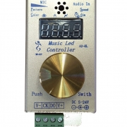 Controler muzical banda led digitala