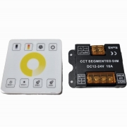 Dimmer CCT cu telecomanda RF touch 10A 12V 24V