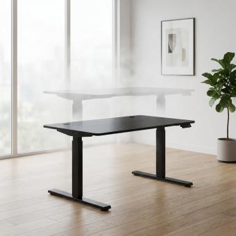 Birou cu reglaj pe inaltime electric 120x60x73cm 